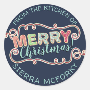 kerstkoekjes uit de keuken van de sticker