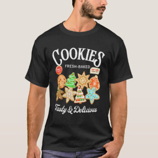 Kerstkoekjes Versgebakken Lekker Heerlijk Schattig T-shirt