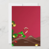 Kerstkoekjes versieren en uitwisselen kaart (Achterkant)