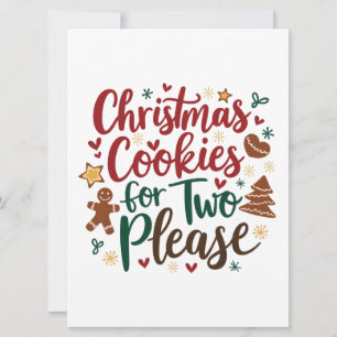 Kerstkoekjes voor twee, alsjeblieft Zwangerschap K Aankondiging