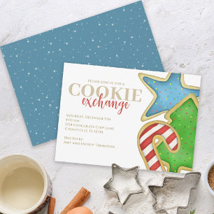Kerstkoekjes Whimsical Zoete Feestdagen Schattig P Kaart