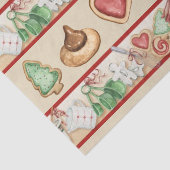 Kerstkoekjes wikkelen weefsel tissuepapier (Detail)