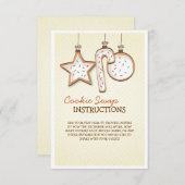 Kerstkoekjes Wissel Instructiekaart (Voorkant / Achterkant)