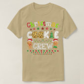 Kerstkoekjesbakkerij met bemanning Funny Pajamas F T-shirt (Design voorkant)
