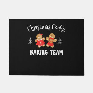 Kerstkoekjesbakteam ontbijtkoek deurmat
