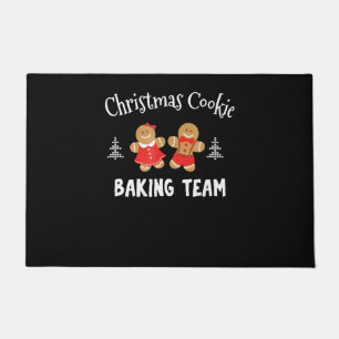 Kerstkoekjesbakteam ontbijtkoek deurmat