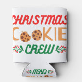 Kerstkoekjesbemanning Blikjeskoeler (Achterkant)