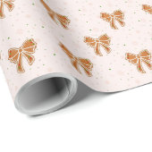 Kerstkoekjesbogen Cadeaupapier (Rol Hoek)