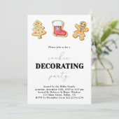 Kerstkoekjesdeeg Kaart (Staand voorkant)