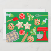 KERSTKOEKJESFEEST KAART (Achterkant)