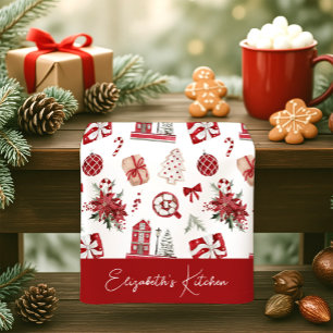 Kerstkoekjesfeestdagen Theedoek