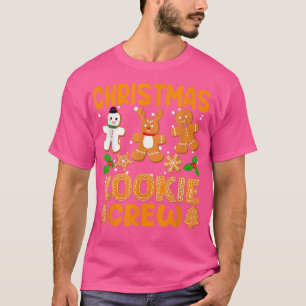 Kerstkoekjeskoekjes en broodroosters Nieuw broodje T-shirt