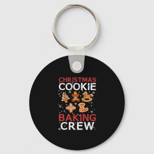 Kerstkoekjeskoekjes voor het bakken van Crew Xmas  Sleutelhanger