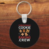 Kerstkoekjeskoekjes voor het bakken van Crew Xmas  Sleutelhanger (Voorkant)