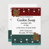 Kerstkoekjesruil Kaart (Voorkant / Achterkant)