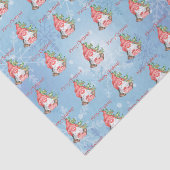 kerstkoepel met Cadeaus - speciaal gepersonaliseer Tissuepapier (Detail)