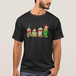 kerstkoffie Football Koffiedag koffie Drink Lo T-shirt