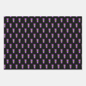 kerstkoffie inpakpapier vel (Voorkant 2)