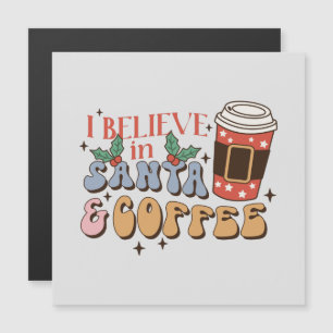 kerstkoffie   Kerstman en koffie