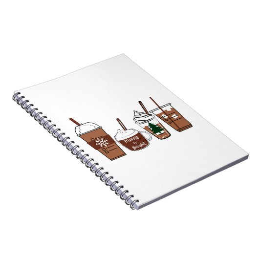 kerstkoffie notitieboek (Rechterzijde)