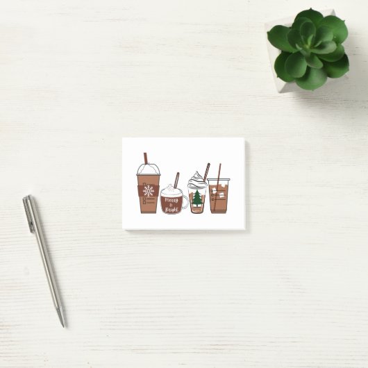 kerstkoffie post-it® notes (Kantoor)