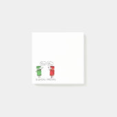 kerstkoken Funny Chef Spices Post-it® Notes (Voorkant)