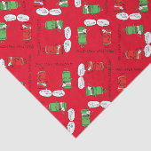 kerstkoken Funny Chef Spices Tissuepapier (Detail)