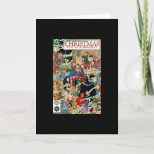 kerstkomiek feestdagen kaart