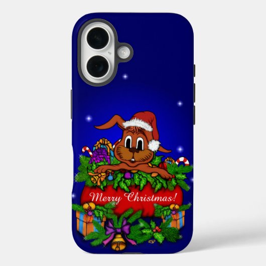 kerstkonijn Case-Mate iPhone case (Achterkant)