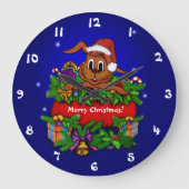 kerstkonijn grote klok (Voorkant)