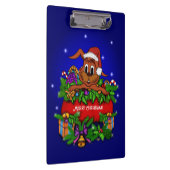 kerstkonijn klembord (Rechts)