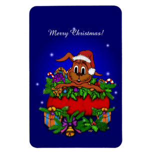 kerstkonijn magneet