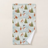 Kerstkonijn Peter  Bad Handdoek (Handdoek)