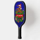 kerstkonijn pickleball paddle (Links)