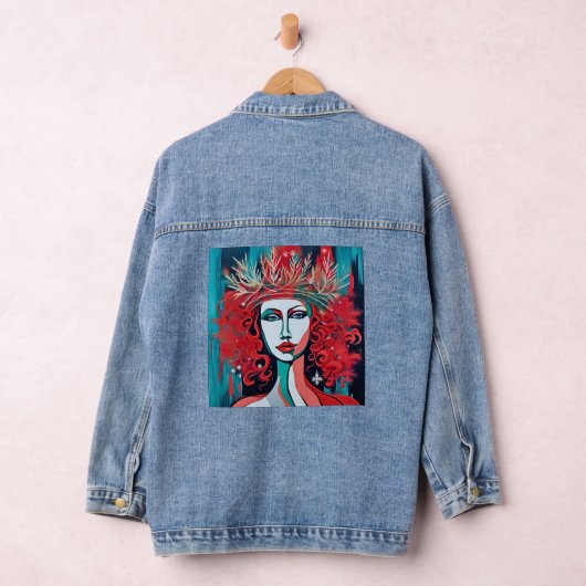 kerstkoningin denim jacket (Hangar)