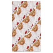 kerstkool met kerstPet Klein Cadeauzakje (Achterkant)