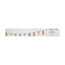 Kerstkoord van het Patroon van Lichten