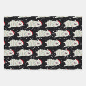 Kerstkoorts Inpakpapier Vel (Voorkant)