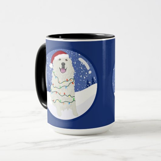 Kerstkoorts mok (Voorkant links)