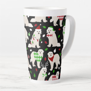 Kerstkoorts Mok Honden latte