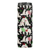 Kerstkoorts, thermale trommel thermosbeker (Achterkant)