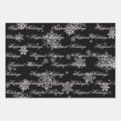 Kerstkop warme chocolademelk inpakpapier vel (Voorkant 3)