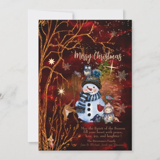 KERSTKORTING Kerstkaart (Voorkant)