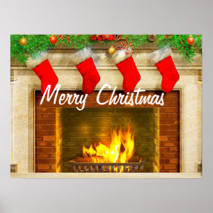 kerstkousen en Poster voor vervanging