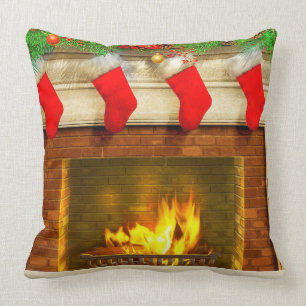 kerstkousen en Sierkussen van de Fireplace