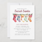 Kerstkousen in het geheime kerstfeest kaart (Voorkant)