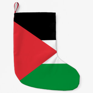 Kerstkousen met de vlag van Palestina Kleine Kerstsok