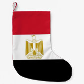Kerstkousen met vlag van Egypte Kleine Kerstsok (Voorkant)