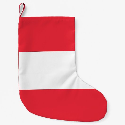 Kerstkousen met vlag van Oostenrijk Kleine Kerstsok (Voorkant)