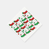 Kerstkousen Sokken Servetten (Hoek)